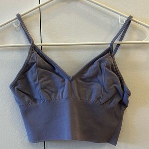 Periwinkle Alo bra tank